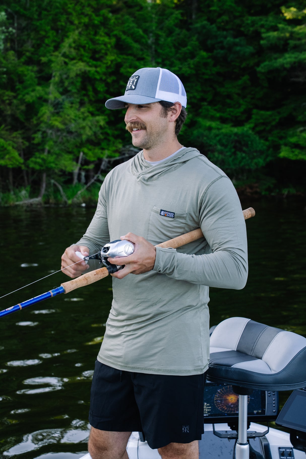 Mens Bamboo Lightweight Hoodie