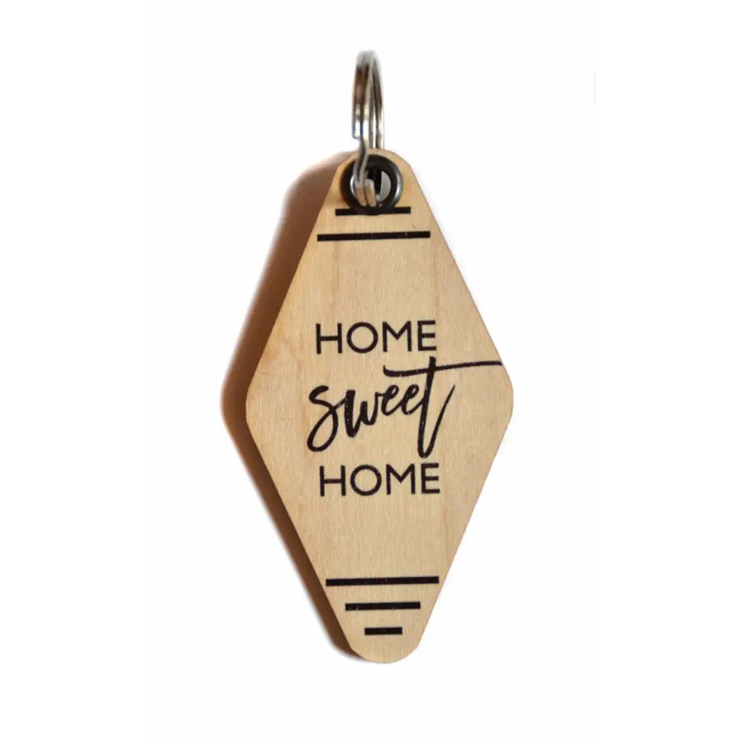 Vintage Wooden Keychains