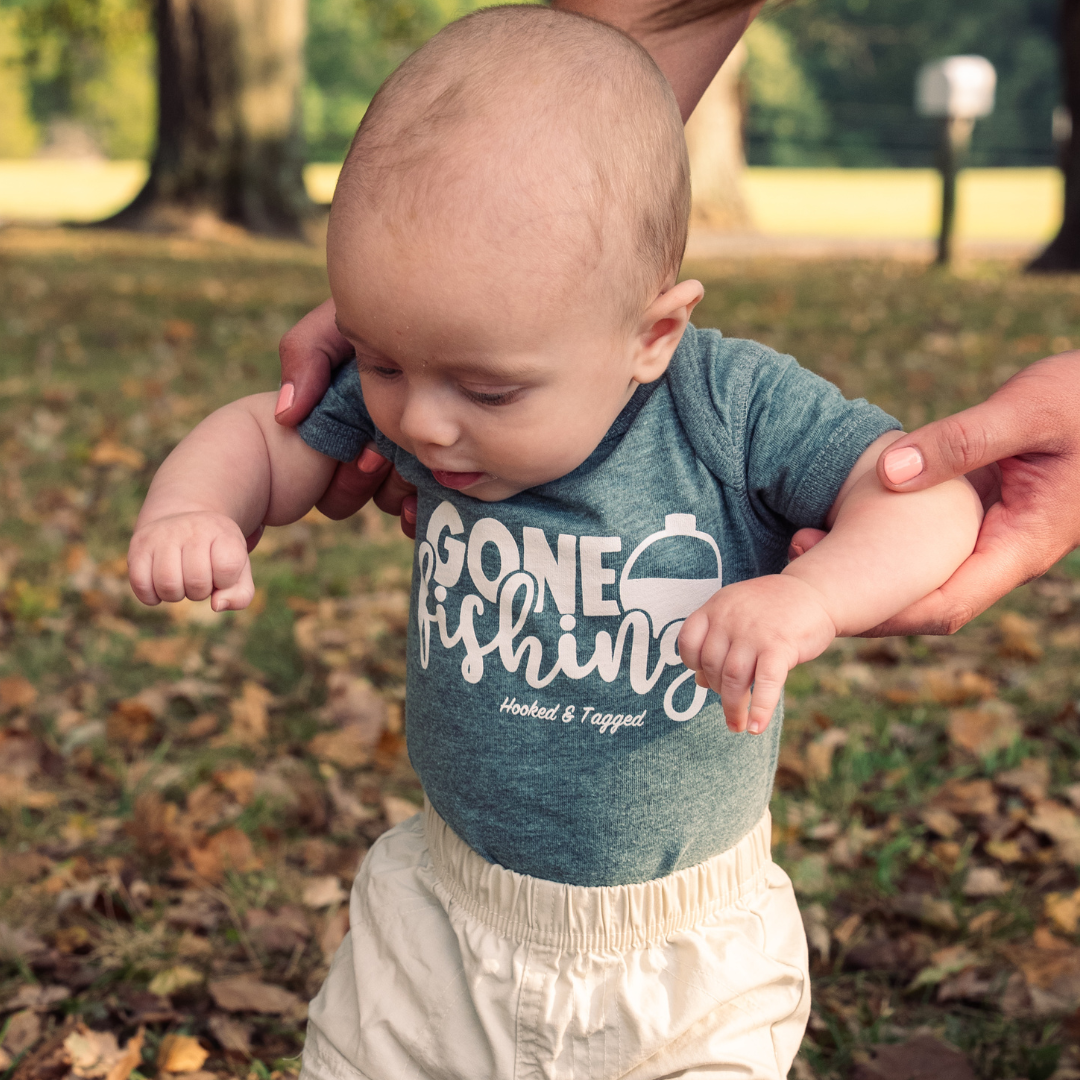 *SALE* Gone Fishing Onesie