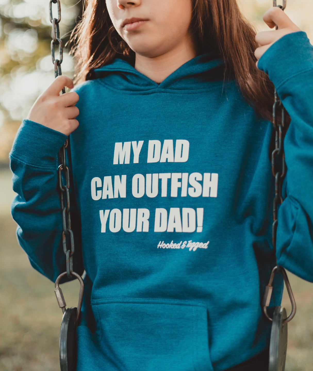 Youth "My Dad Can Outfish Your Dad" Hoodie
