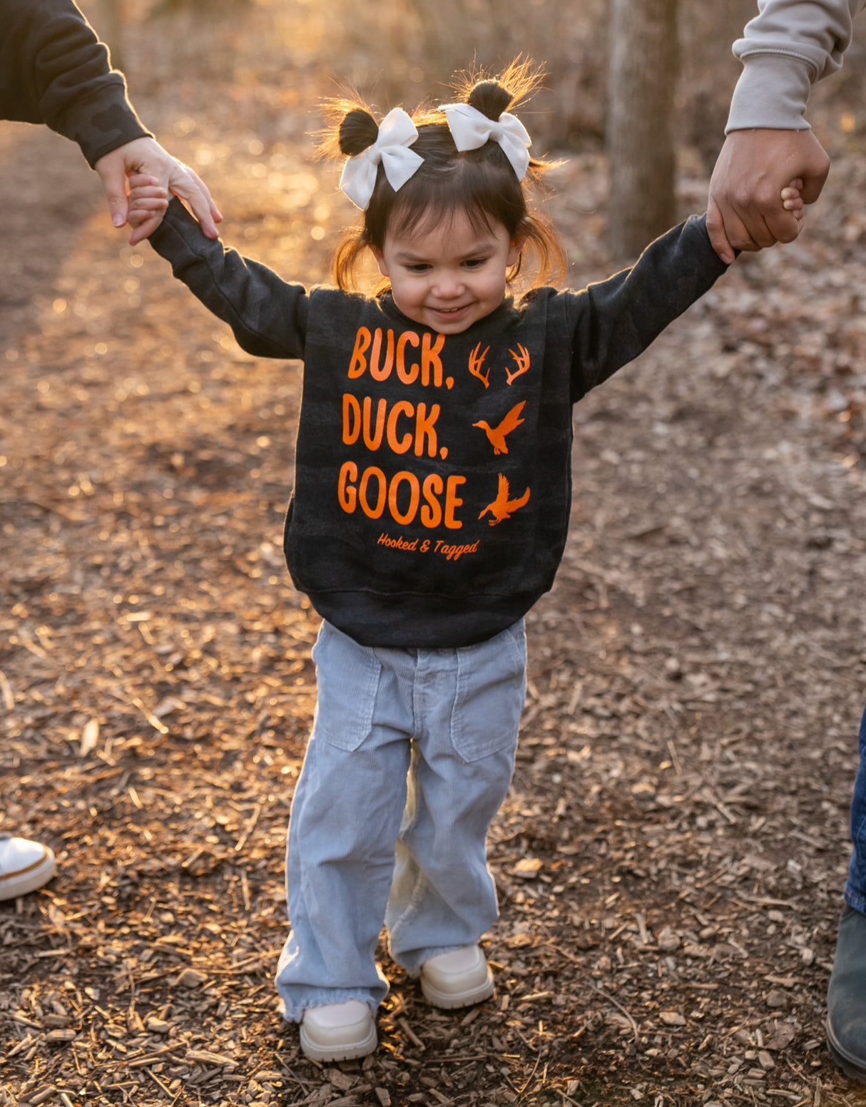 Toddler Buck, Duck, Goose Hoodie