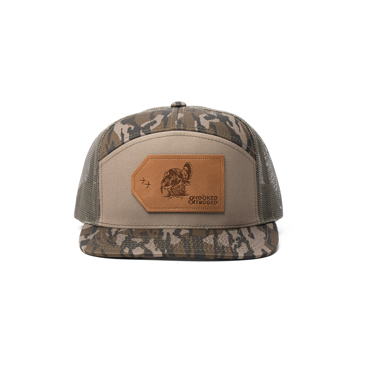 Turkey - 7 Panel Flat Bill Hat