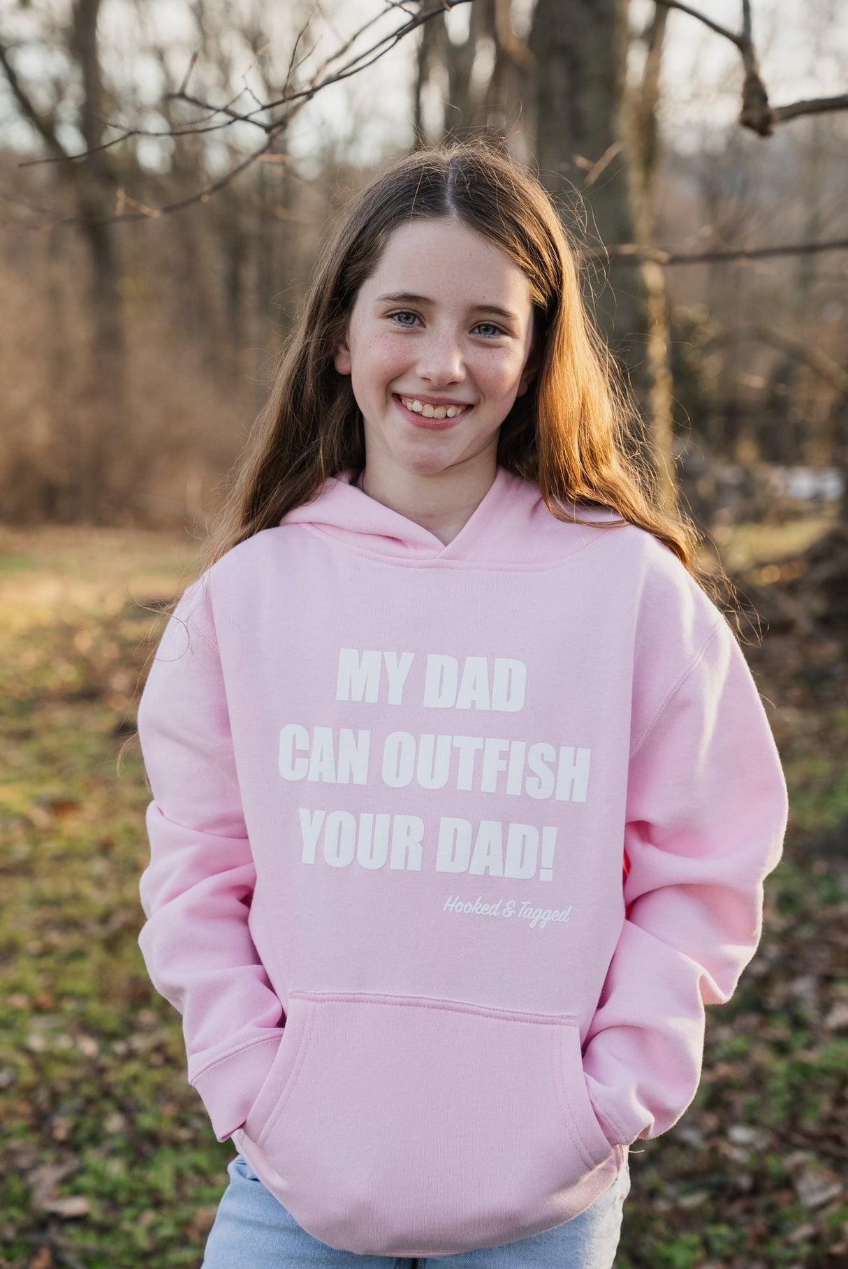 Youth "My Dad Can Outfish Your Dad" Hoodie