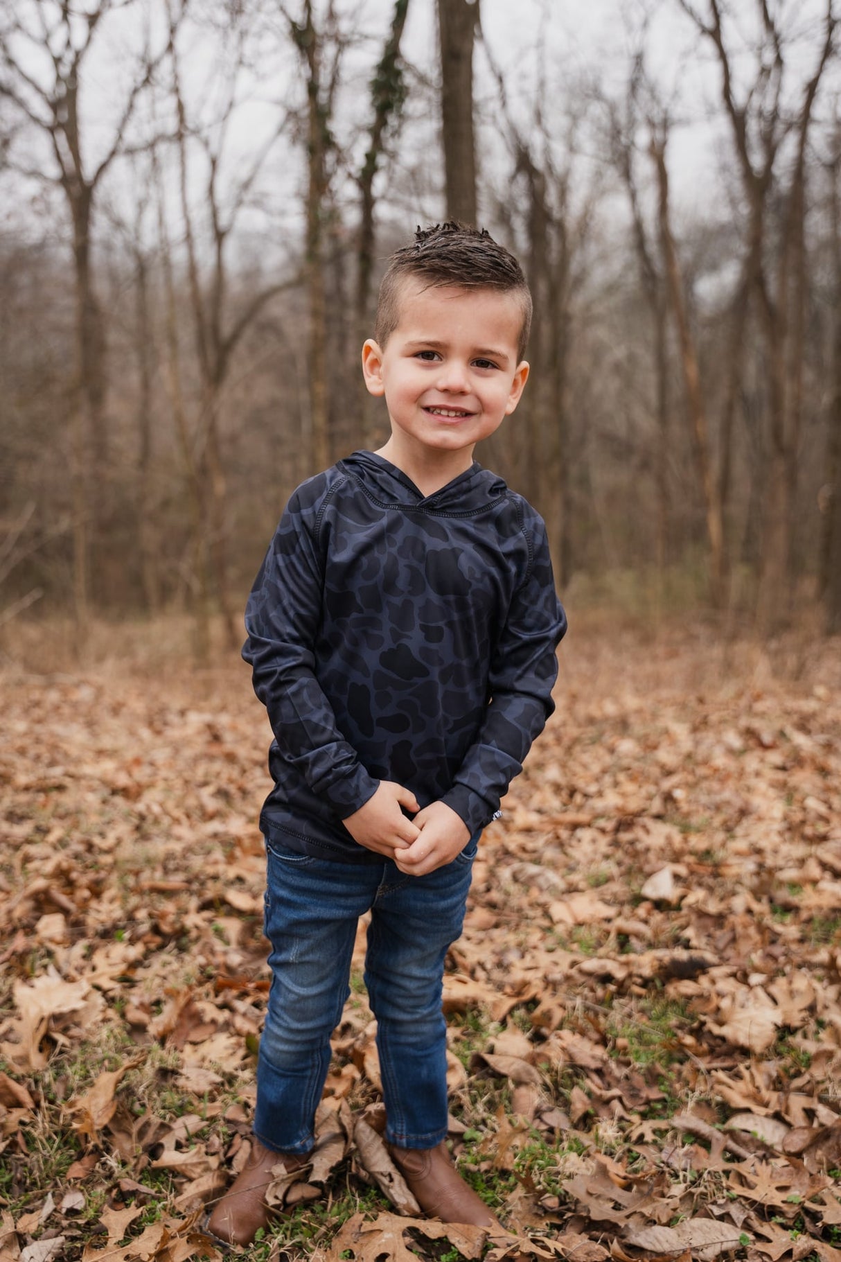 Toddler Old School Camo Performance Hoodies