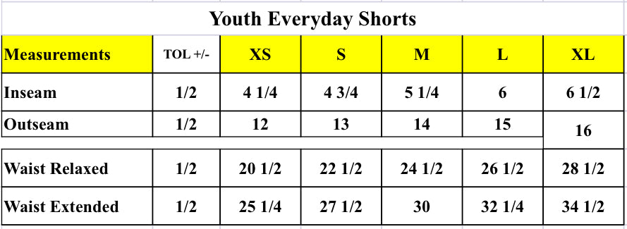 Youth Everyday Shorts