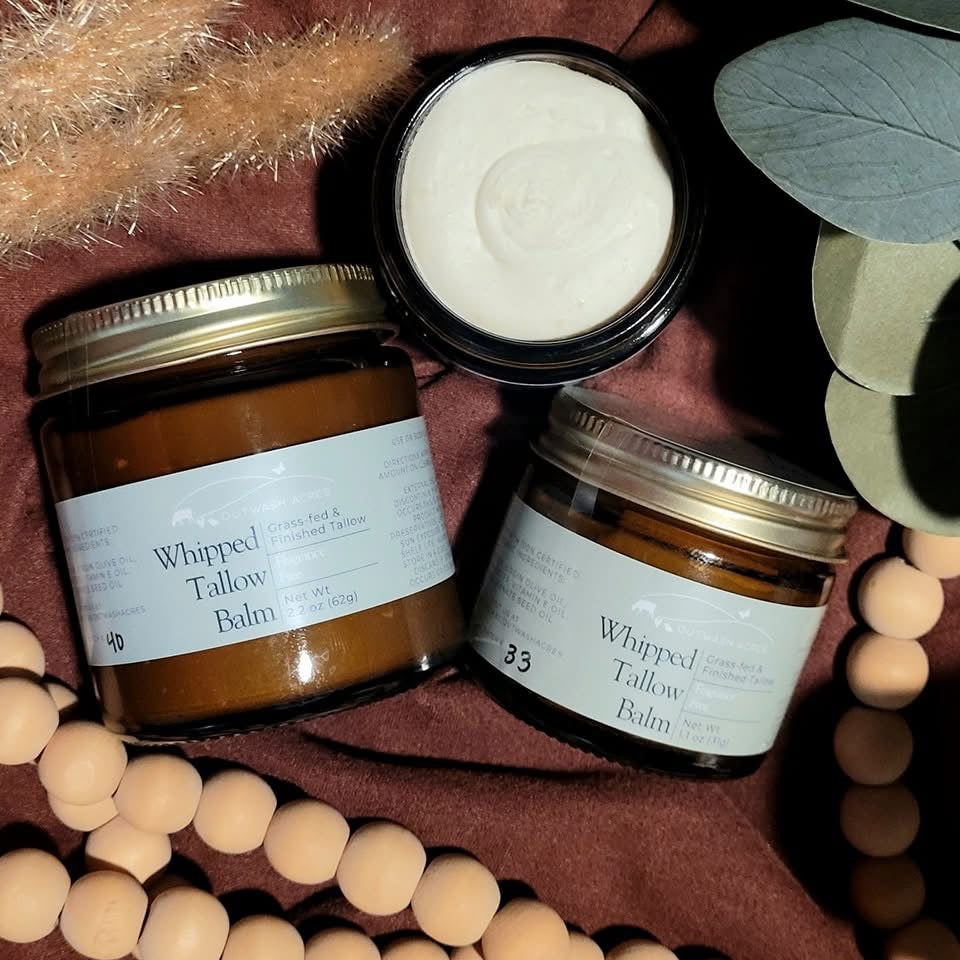 Outwash Acres Organic Whipped Tallow Balm