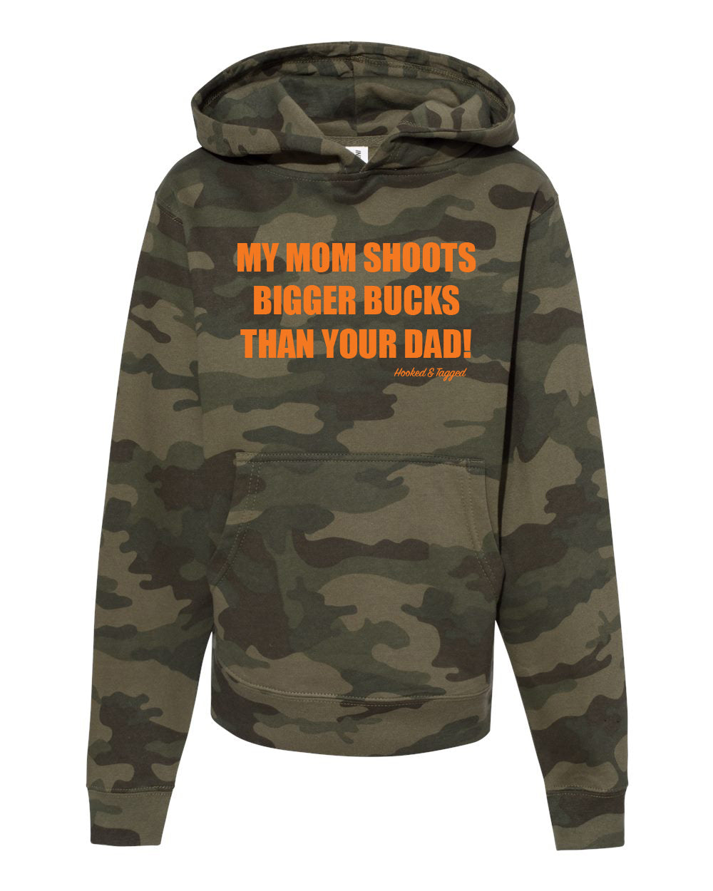 *SALE* Youth "My Mom Shoots Bigger Bucks Than Your Dad" Hoodie