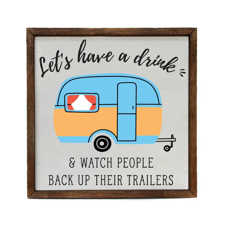 10 x 10 Wooden Signs