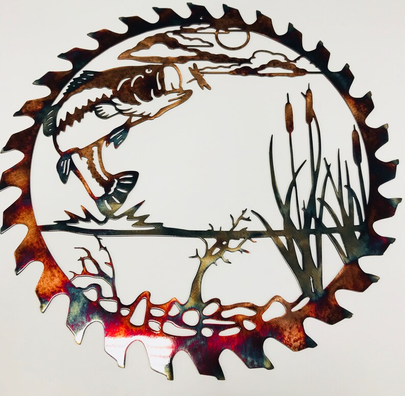 Metal Art Bass Attack Sawblade