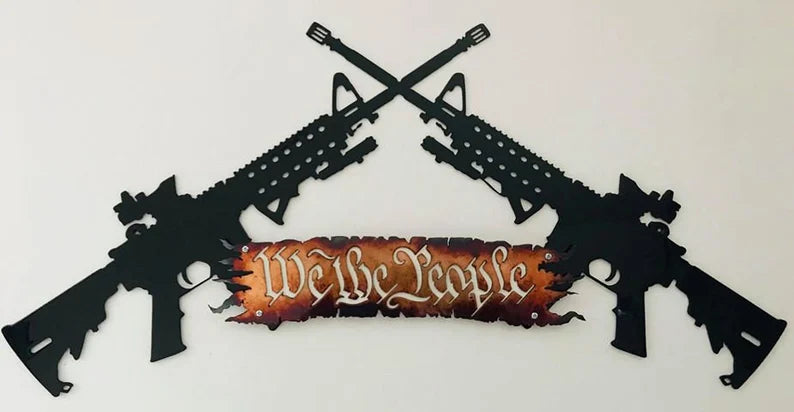 Metal Art We The People