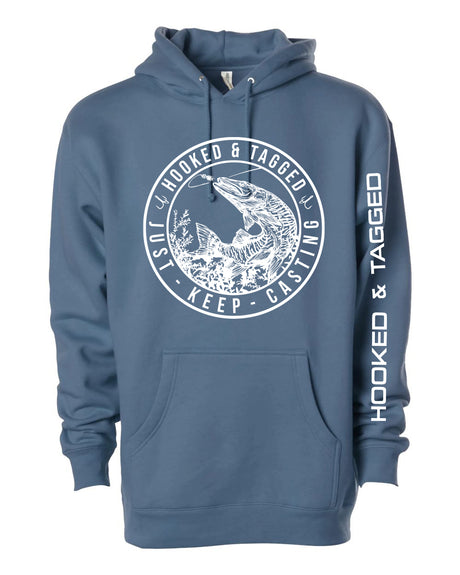 Just Keep Casting Hoodie