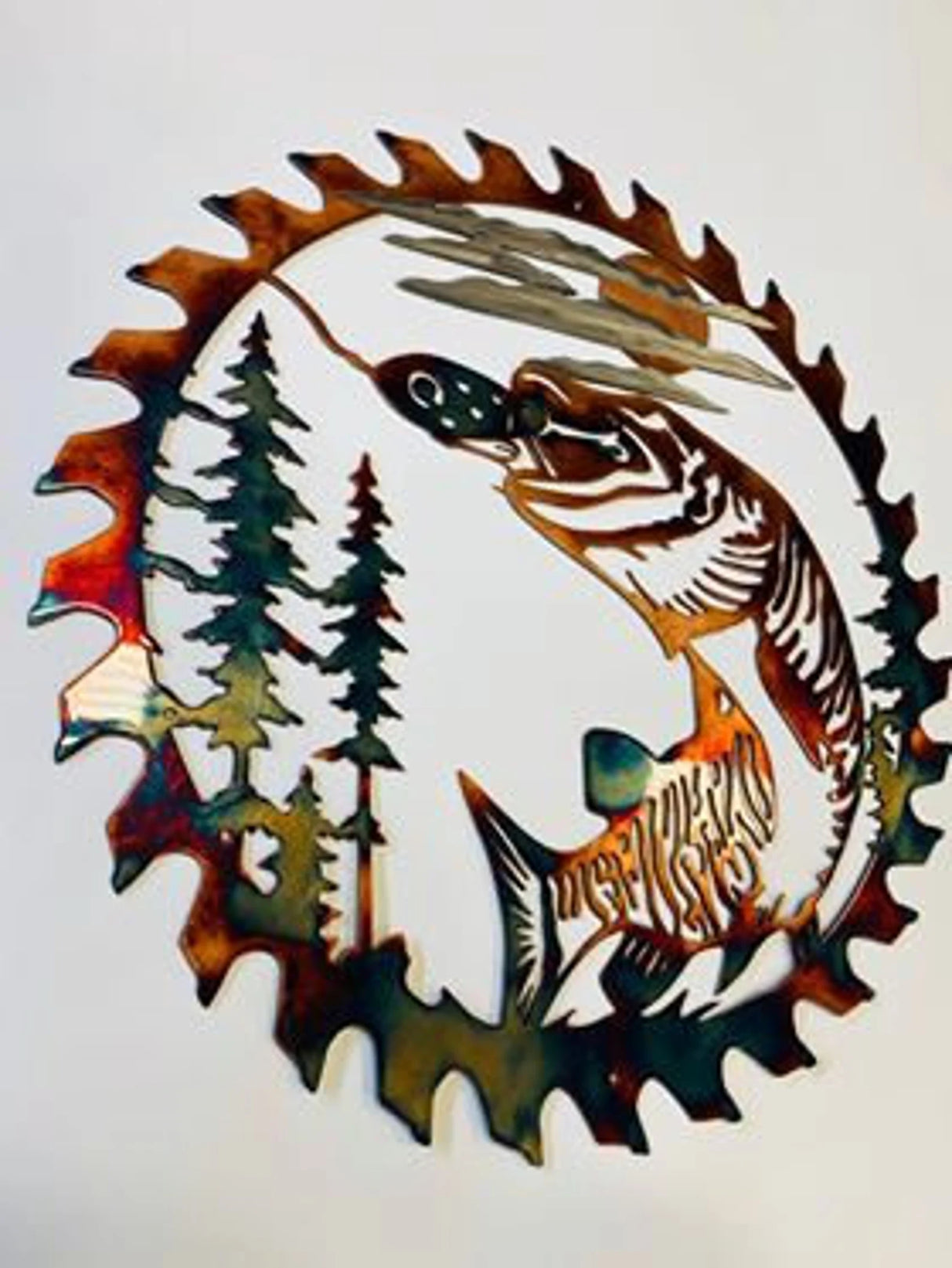 Metal Art Musky Saw-Blade