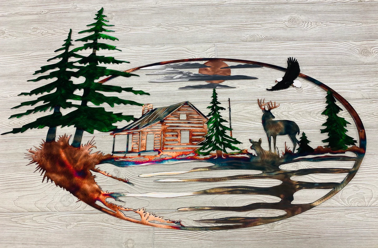 Metal Art Life is Better At The Cabin