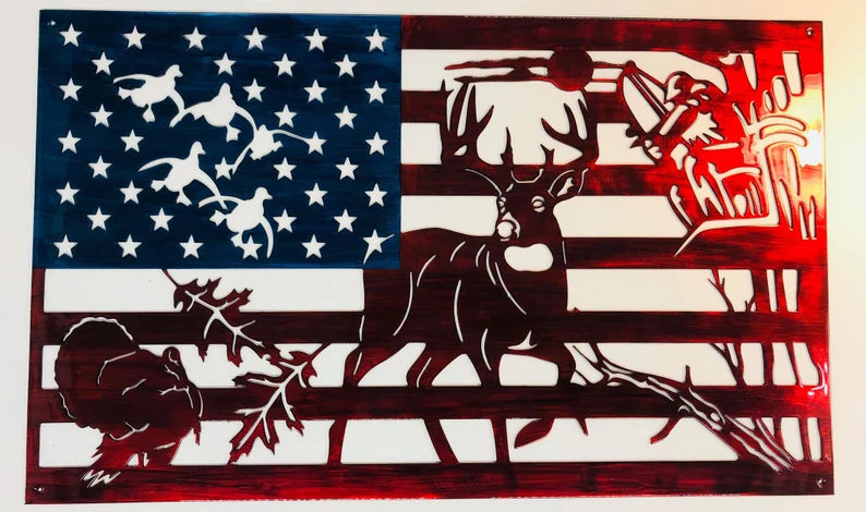Metal Art American Bow Hunter