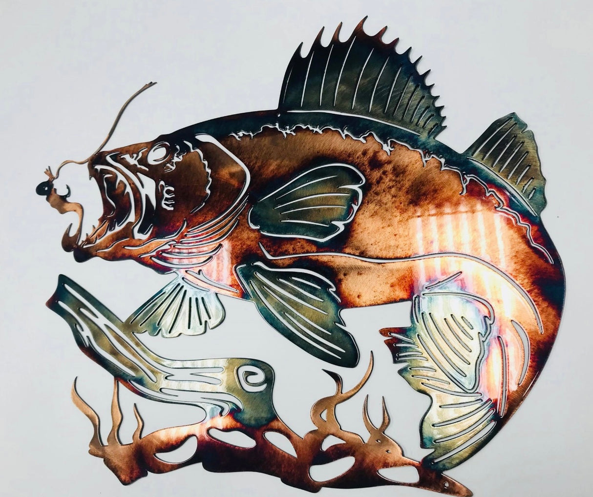 Metal Art Walleye Bite