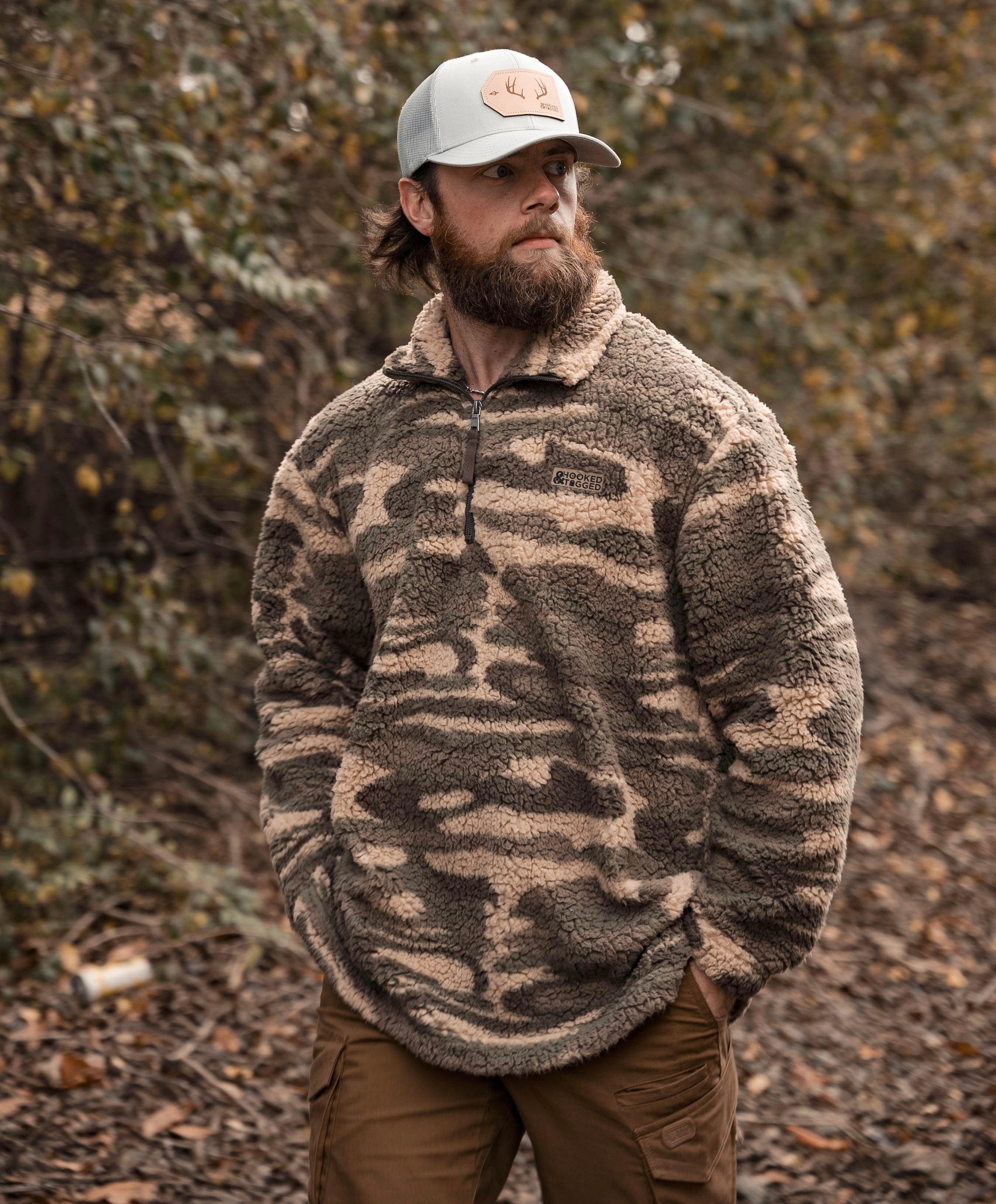 Camo hot sale sherpa pullover