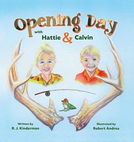 Opening Day with Hattie & Calvin by R.J. Kinderman – Hooked & Tagged, Inc.
