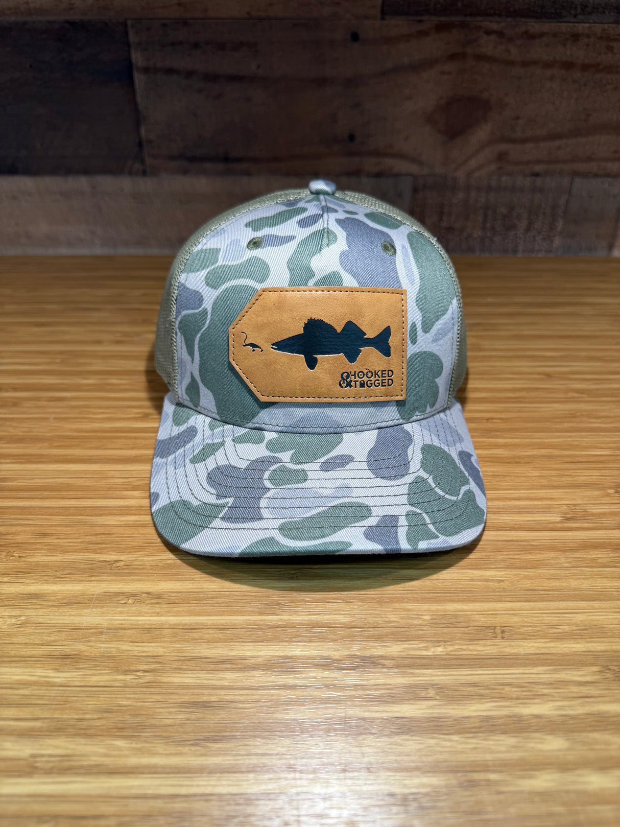 Youth Walleye Trucker Curved Bill Hat