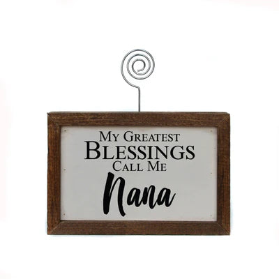 6 X 4 Tabletop Picture Frame Block