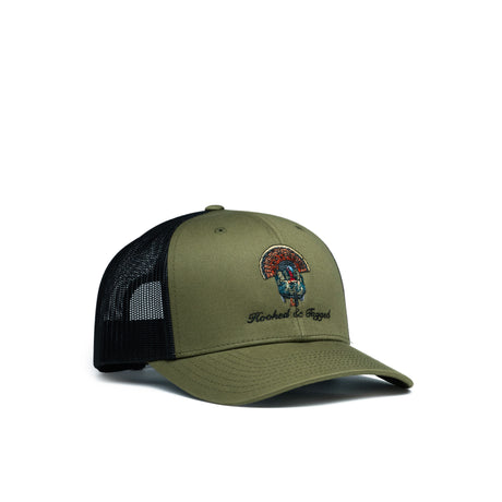 Full Strut Embroidered Hat