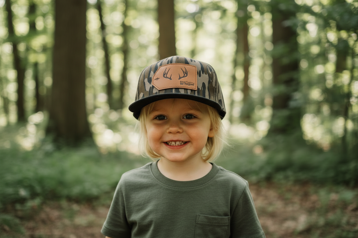 Youth Buck - Full Cloth Curved Bill Hat