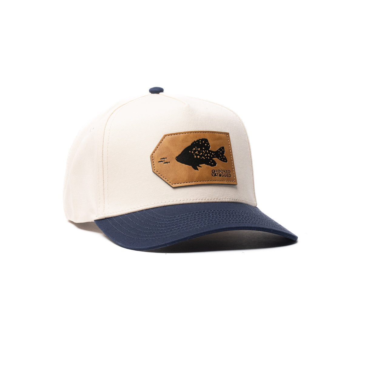 Crappie - Full Cloth Curved Bill Hat