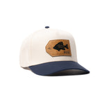Crappie - Full Cloth Curved Bill Hat
