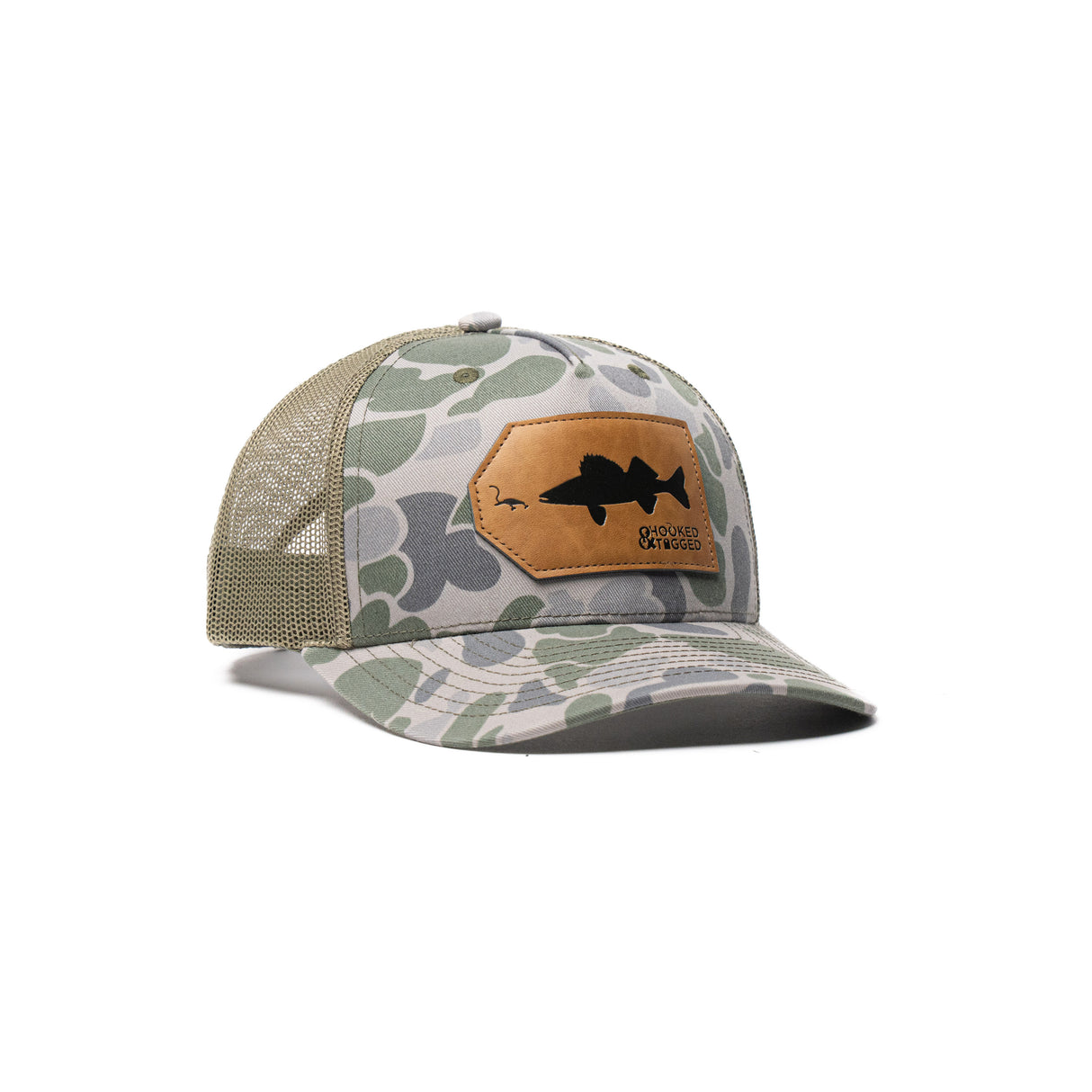 Youth Walleye Trucker Curved Bill Hat