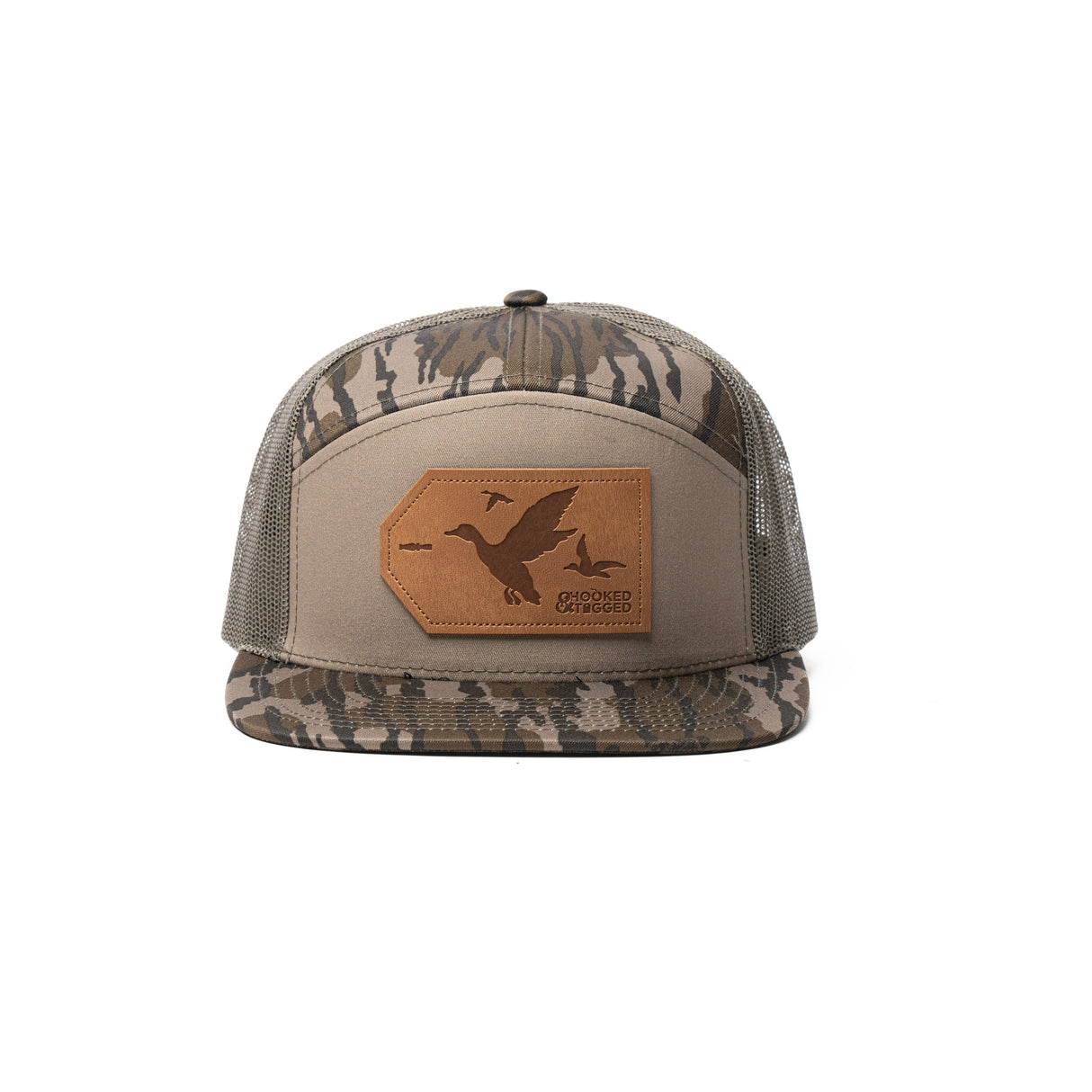 Duck - 7 Panel Flat Bill Hat