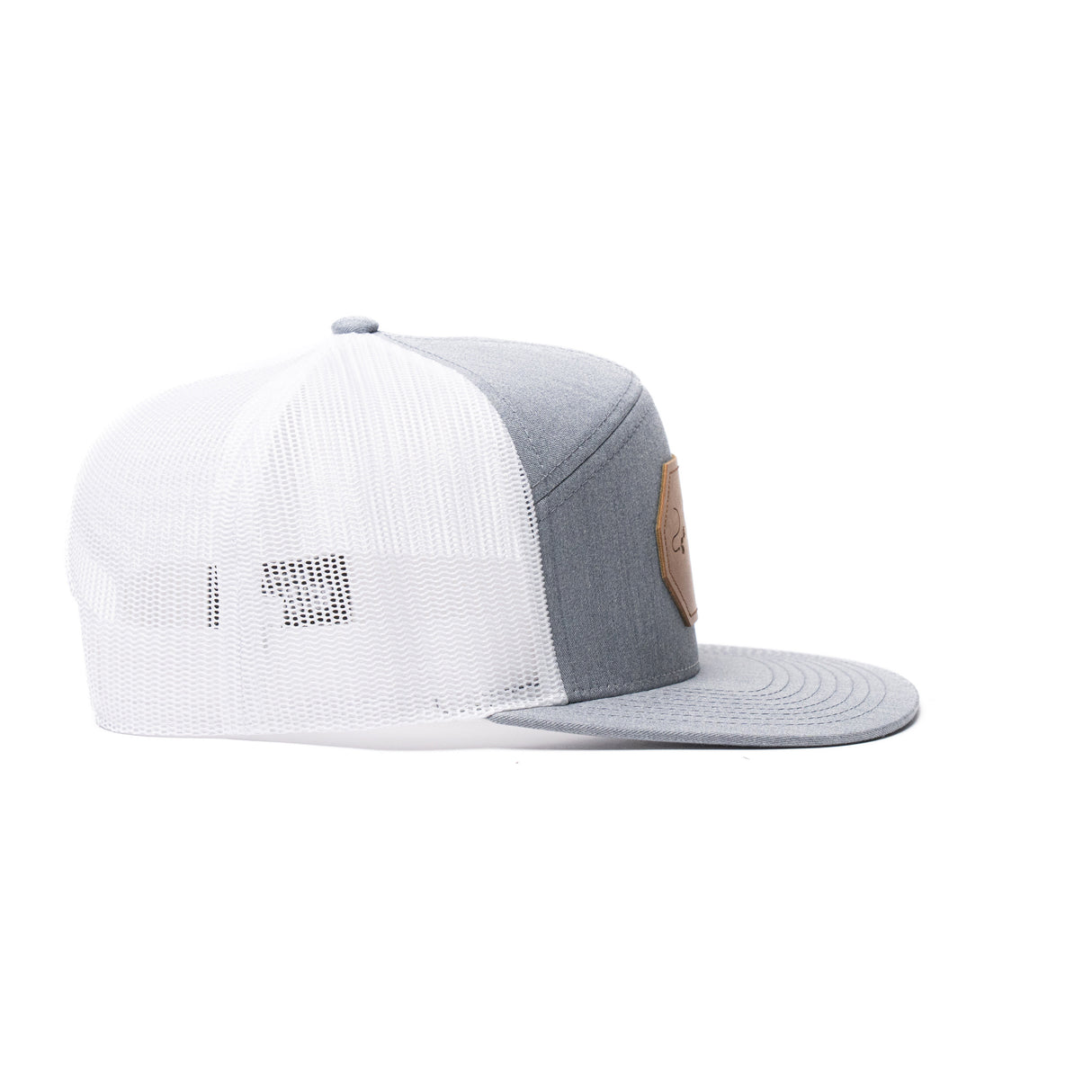 Largemouth Bass - 7 Panel Flat Bill Hat