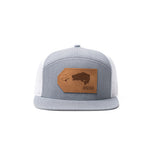 Largemouth Bass - 7 Panel Flat Bill Hat