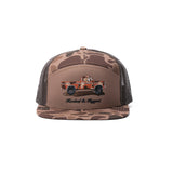 Huntin Buddy - 7 Panel Flat Bill Hat