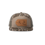 Buck - 7 Panel Flat Bill Hat