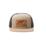 Pointer Dog - 7 Panel Flat Bill Hat