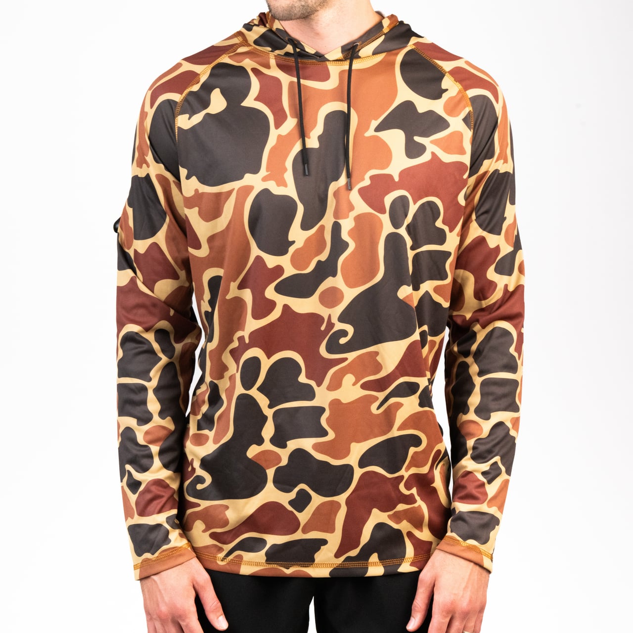 Old school camo pullover hotsell