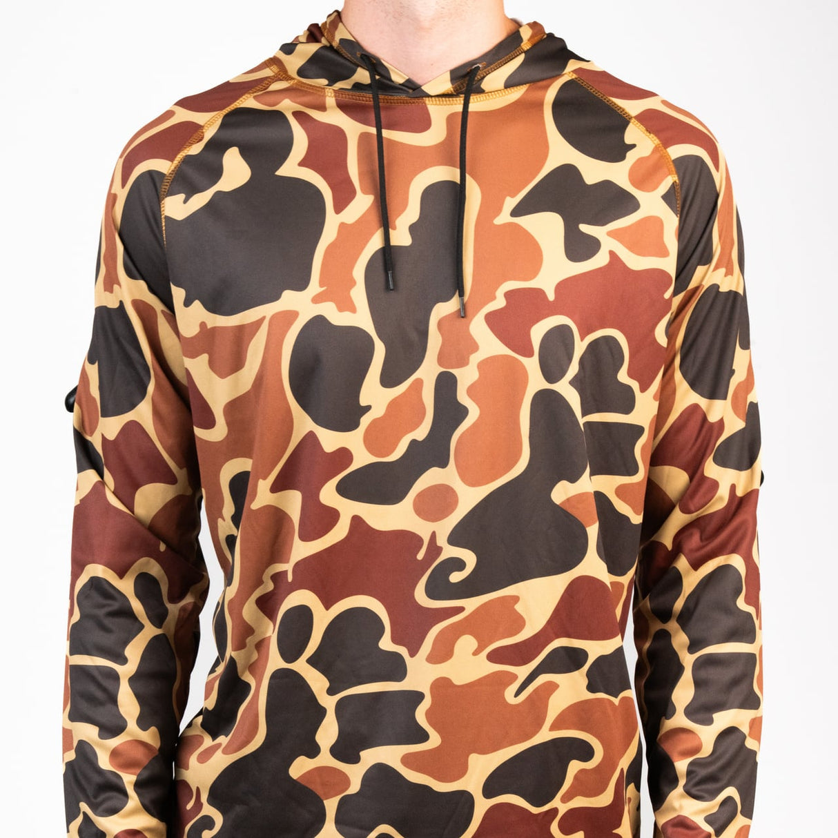 Men's Old School Camo Performance Hoodies