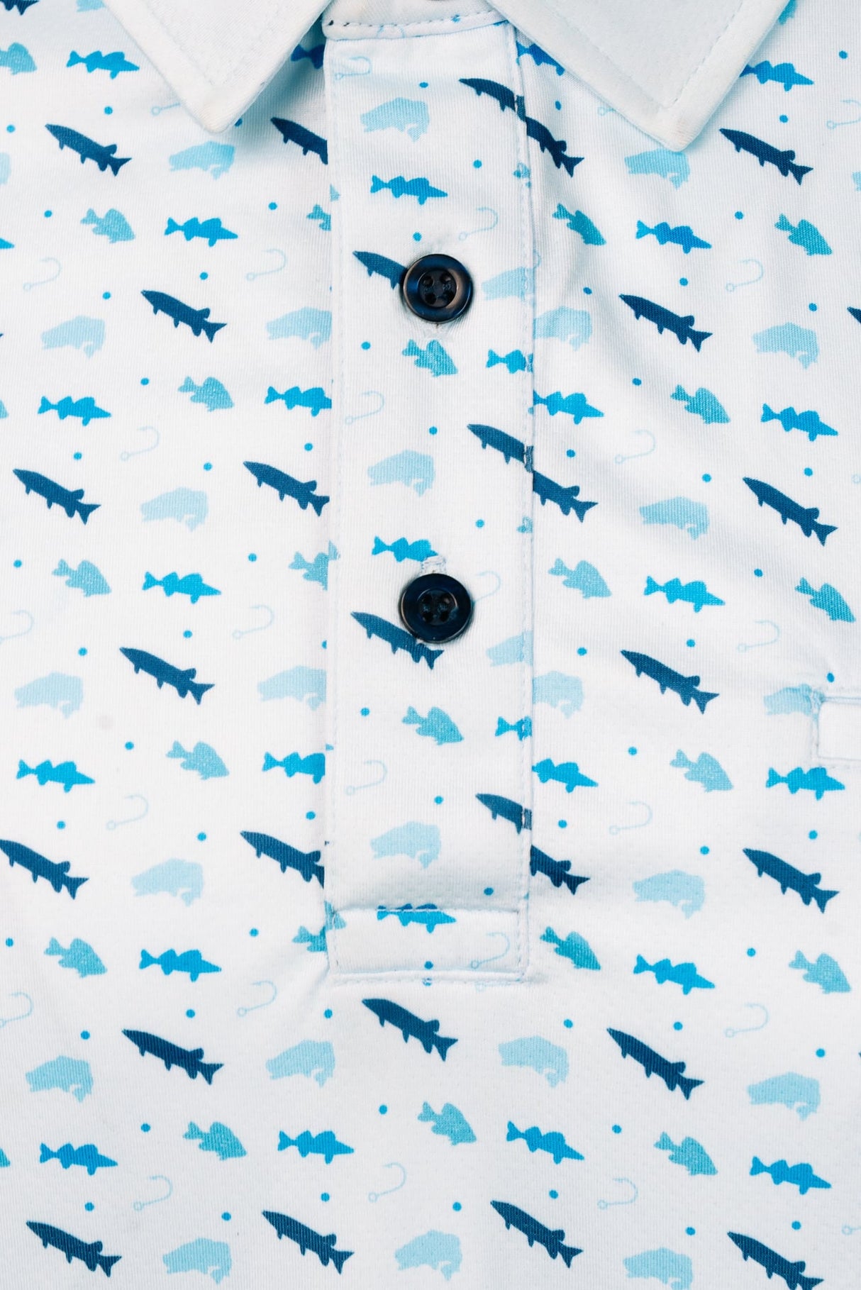 Fishing Is Life Performance Polo