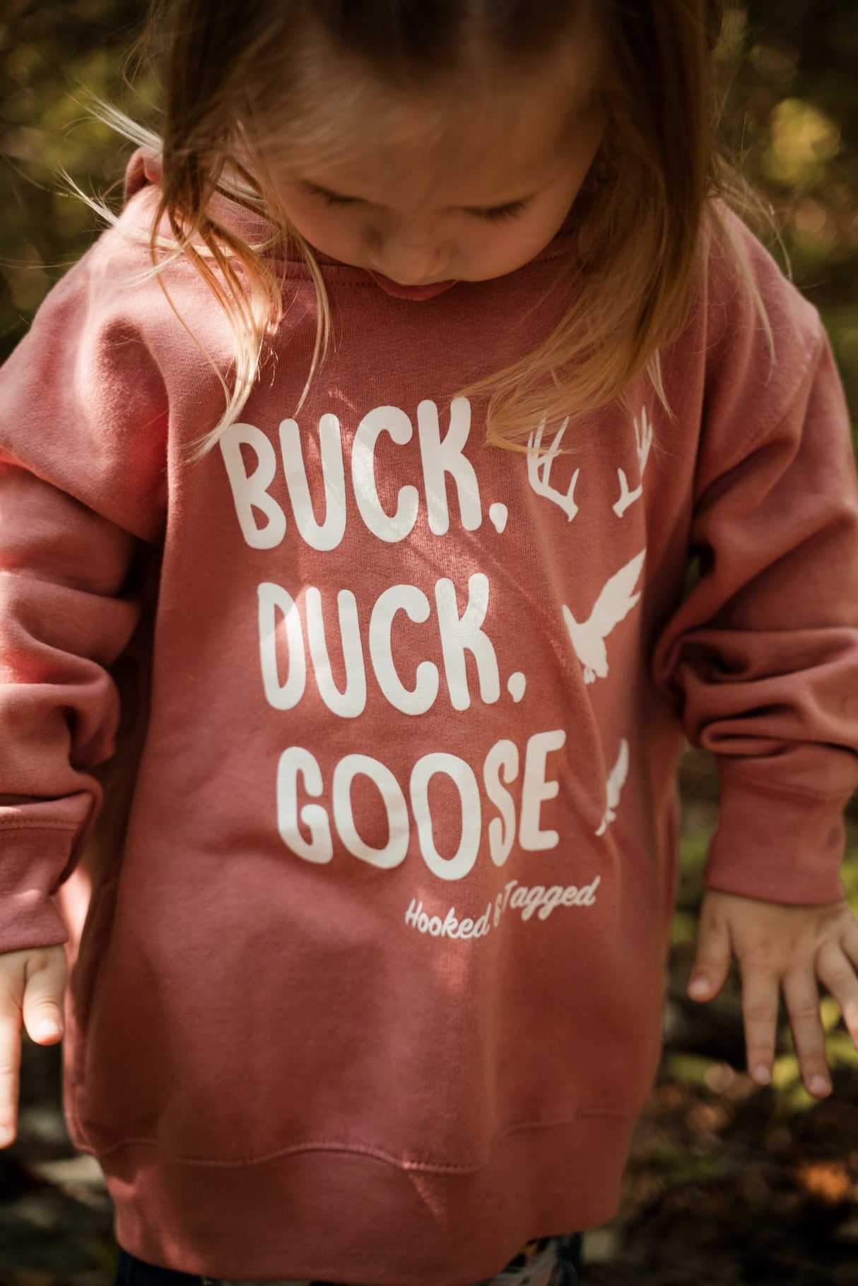 Toddler Buck, Duck, Goose Hoodie