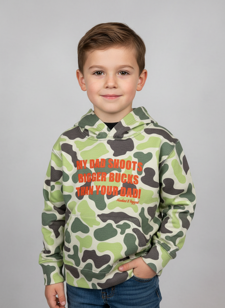 *SALE* Youth "My Dad Shoots Bigger Bucks Than Your Dad" Hoodie