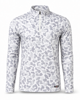 Youth Old School Camo Performance Quarter Zip