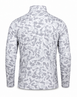 Youth Old School Camo Performance Quarter Zip