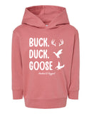 Toddler Buck, Duck, Goose Hoodie