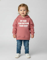 Toddler "My Dad Can Outfish Your Dad" Hoodie