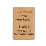 Wooden Magnets