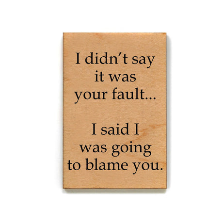 Wooden Magnets