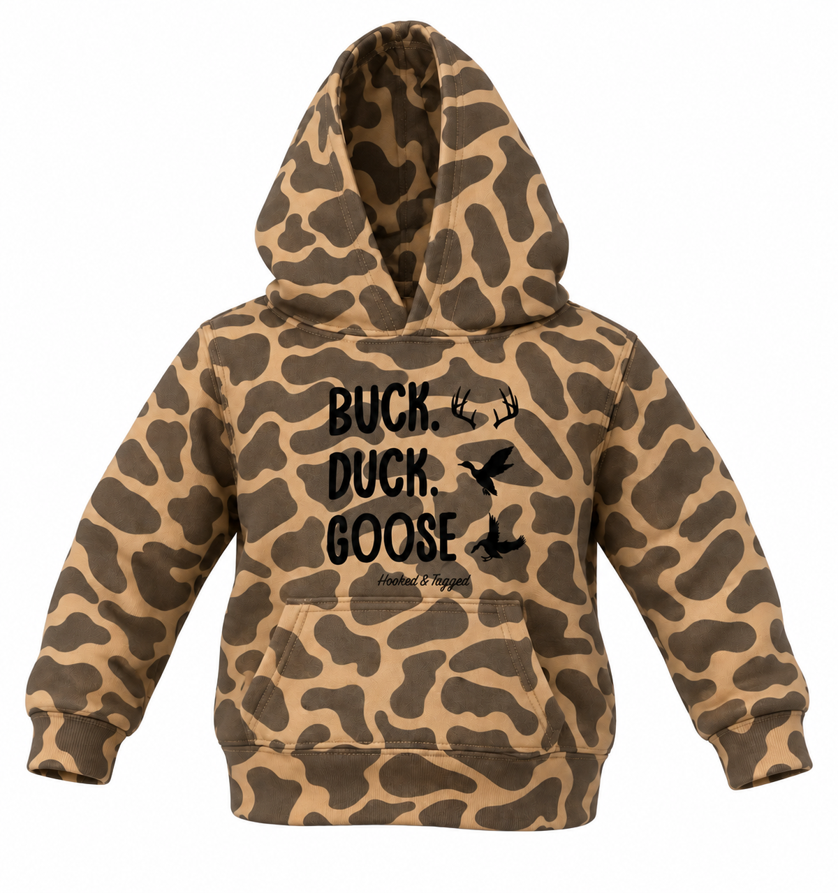 Toddler Buck, Duck, Goose Hoodie