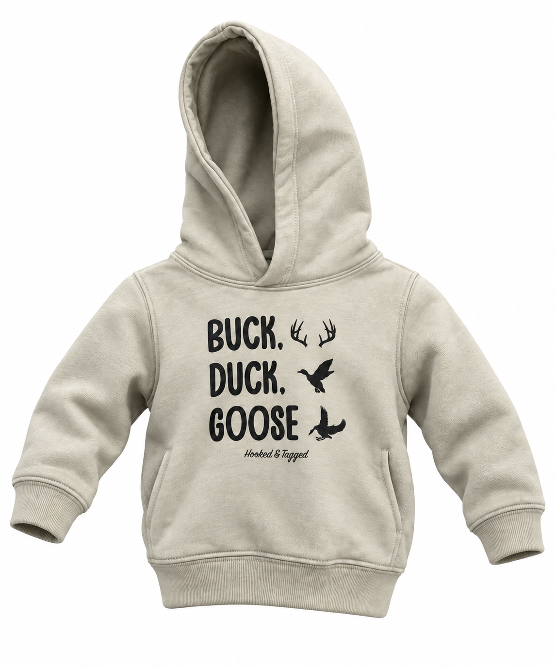 Toddler Buck, Duck, Goose Hoodie
