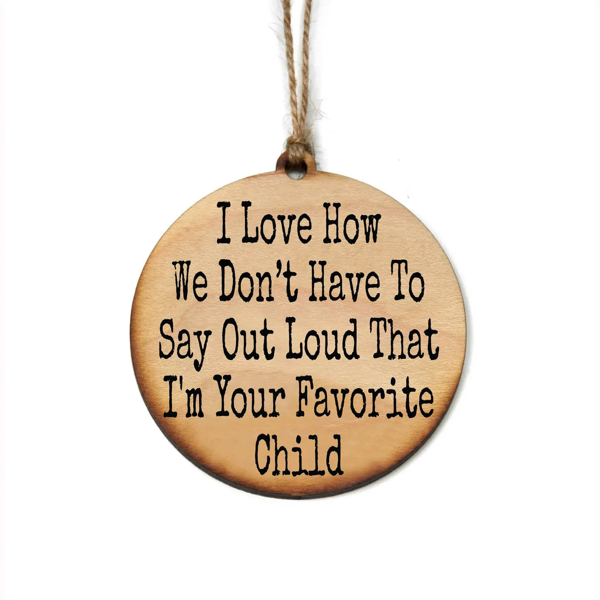 Wooden Ornaments