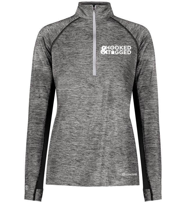 Performance half zip online pullover