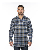 H&T Men's Long-Sleeve Flannels